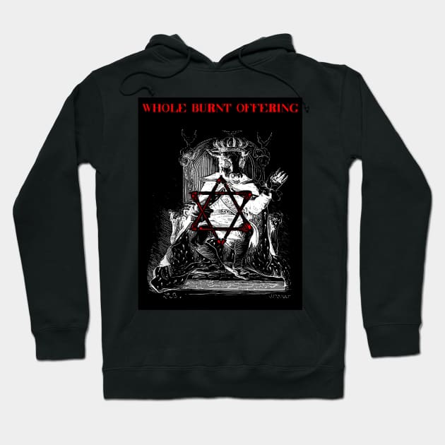 Whole Burnt Offering: The Bull-Headed God Hoodie by FrenchFryArtist